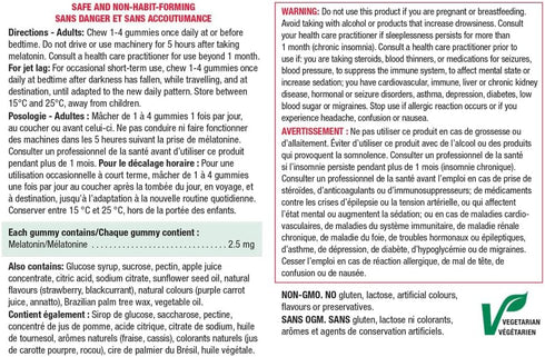 Jamieson Melatonin Gummies, 60 Count