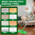 ZMZPA 6Pcs Reusable Microfiber Mop Pads Compatible with Sweeper Mop, Replacement Wet Mopping pad Refills & Washable Dry