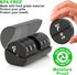 INKULTURE 07 01 Portable Medicine Organizer Box Tablets Container Case Travel Pill Box For days | Black | Pcs