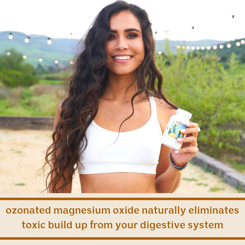 Solluna by Kimberly Snyder Feel Good Detoxy - Natural Colon Cleanse & Digestion Detox Capsules with Ozonated Elemental