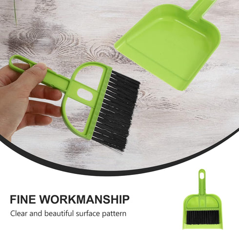 Healifty Cleaning 6 Sets Dustpan Hand Broom and Shovel Small Broom Dustpan Set and Broom Dustpan Set and Brush Set Dust Pan by Healifty