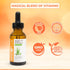 Natural Hair Growth Serum, 60ml / 2fl oz, For Longer, Stronger, Thicker Hair, with Aloe Vera