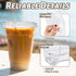 Qinsihwn 20 oz Lids,25 Sets Clear Plastic Cups with Strawless Sip Disposable Iced Coffee Cups with Lids,Disposable