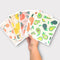 5 Pack Reusable Swedish Dishcloths for Kitchen, Washable Super Absorbent, Non-Scratch Biodegradable Paper Towels