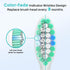 Ipetboom 6 C-40 Pcs Electric Toothbrush Heads Sonic Electric Head Replacement Compatible with Toothbrush - White