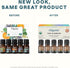 Cliganic Organic Essential Oils Set - Top 5 Classics, 100% Pure Natural Aromatherapy Oils