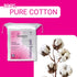Swisspers Premium Facial Cleansing Pad, 100% Cotton, Ultra Soft, Extra Large, 150 Pads Total