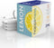 happimess HPM3100B-WHITE Lemon Scented Drawstring Trash Can Liner | 5.3-Gallon | White | 60-Count