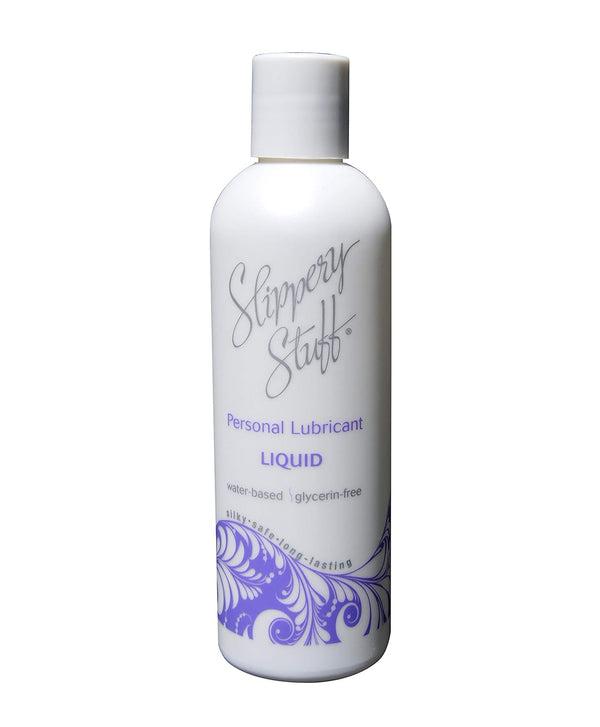 Slippery Stuff Water-based Silky Safe Longlasting Personal Lubricant Liquid by 3 Bottles 8oz Each