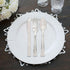 Lillian Tablesettings 48 Count Premium Plastic Fork, Clear