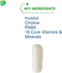 Nutra BioGenesis - Ultra Genesis Without Iron - Multivitamin/Mineral, Inositol, Choline, PABA for Energy, Nutrition &
