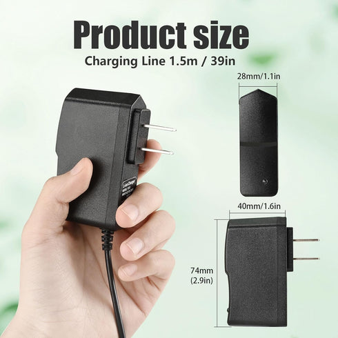 YDRANT 12v 12v 12.6v 1.0A 12.6v 12V) Massage Gun Charger ~ Charger for (Universal Massage Gun Power Cord Switch Power