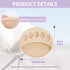 12 Packs Metatarsal Pads, Honeycomb Fabric Forefoot Cushions for Pain Relief, Invisible Socks for Men and Women