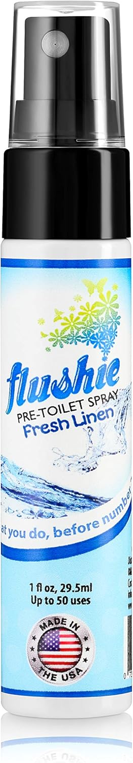 Poop Travel Size Toiletries Bathroom Spray - Toilet Deodorizer, Traveling Essentials, Odor Eliminator