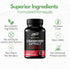 Cranberry Extract Pills - Super Strength 50:1 Whole Fruit Concentrate for Natural UTI Support, Kidney Cleanse