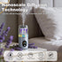 LOMDC 2 Pack, etc.Y12B Waterless Essential Oil Diffuser, Portable Car Diffuser Battery Powered, Mini Scent Air Machine