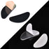 TOODOO 18 Pairs Eyeglasses Nose Pads - Adhesive Silicone Anti-Slip for Glasses & Sunglasses (Transparent & Black, 1mm)