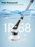 Electric Spin Scrubber, Cordless Cleaning Brush with Power Display, IP68 Waterproof, 8 Replaceable Brush Heads
