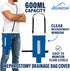 JISUNZON 600-1000ml) Adjustable Waist Belt with Pockets | Discreet & Hands-Free Organizer for Tubes and Liquid Bags
