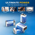 Philips 9V 9 12 Pack 9V Batteries Alkaline Volt Battery Ultra Long Lasting Battery for Household and Office Devices