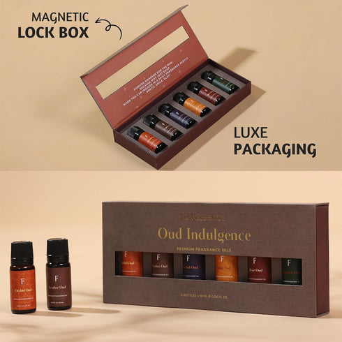Folkulture Essential Oils for Diffuser - Set of 6 for Candle & Soap Making, Summer Fragrance