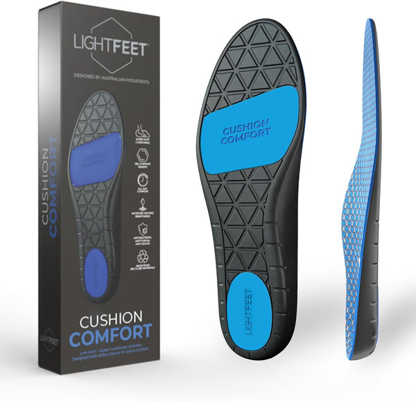 LightFeet Cushion Comfort Insoles: Super Soft and Comfortable Insoles | Designed by