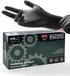 PACIFIC PPE Black Nitrile Disposable Gloves, 6 Mil, Food-Safe Cooking & Cleaning, Heavy-Duty, 100 Count, XL