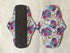 Sigzagor 5 (10 inch)) Pieces Charcoal Bamboo Mama Cloth/Menstrual Pads/Reusable Sanitary Pads (Swirl Purple, Regular