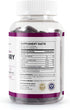 Kate Naturals Elderberry Gummies with Vitamin C and Zinc for Immune Support (90 Gummies, 45 Day Supply)