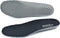 Knixmax Men's Sport Shoe Insoles, Comfort Thin Cushioning Orthotic Inserts for Sneakers, Black EU 44