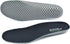 Knixmax Men's Sport Shoe Insoles, Comfort Thin Cushioning Orthotic Inserts for Sneakers, Black EU 44
