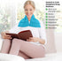 Microwavable Heating Pads - 1 Piece Natural Moist Heat Pad for Back Pain, Neck and Shoulders, Nerve, Cramps, Lower