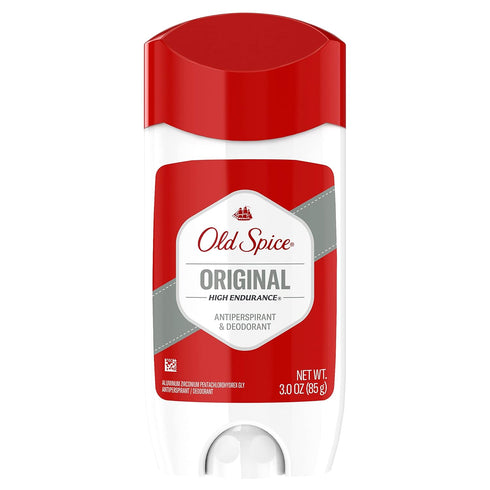 Old Spice Antiperspirant and Deodorant for Men, High Endurance Original, 3 Oz (Pack of 6)