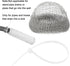 48 Pieces Lint Traps for Washing Machine, Stainless Steel Lint Snare Traps with 48 Pcs Cable Tie