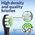 Brushmo Compact Replacement Toothbrush Heads, Compatible with Philips Sonicare HX6072, Black 8 Pack