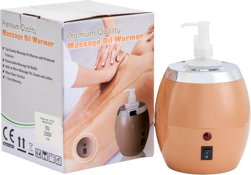 Master Massage Golden Touch Single Bottle Massage Oil Warmer-Professional Lotion Heater- Original