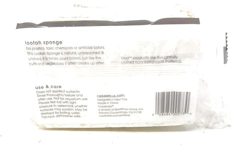 Casabella Loofah Sponge, 2 Count