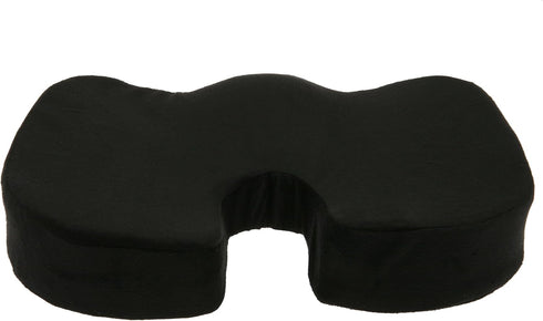 Deluxe Comfort Tailbone Coccyx Orthopedic Memory Foam Sciatica Relief Support Great for Car or Office Seat Cushion