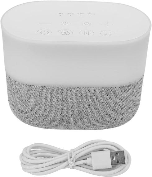 YuRui TENG Portable White Noise Machine, Sleep Sounds Machine with 26 Sounds, Volume Night