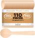 Disposable Wooden Spoons – 110 Pack Mini 3.9 Inch Biodegradable Sample Spoons