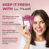 Set 3 Pack, 30 Count LA Fresh Feminine Hygiene Wipes with Aloe Vera Chamomile, Cucumber and Vitamin E for Refreshing