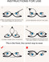 OCCI CHIARI Makeup Reading Glasses, Flip Down Folding Cosmetic Readers for Women, Various Magnifications