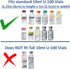 Insulin Fridge Holder Storage Case Organizer - Fits Standard 10ml U-100 Vials, Safe and Secure Vial Protector (Blue)