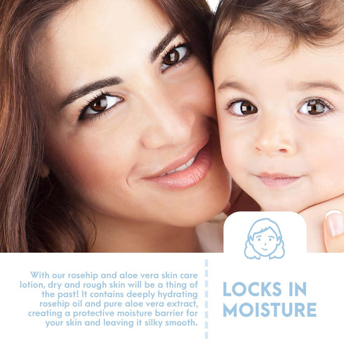 Rosehip Aloe Lotion - Skin Conditioner and Hydrator Lotion