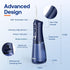 Bitvae C6 Portable Cordless Water Flosser for Teeth Cleaning, 6 Jet Tips, USB Rechargeable, IPX7 Waterproof, Midnight