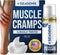 Muscle Cramp Relief Foam Fast-Acting Magnesium for Leg & Calf Cramps Quick-Activation