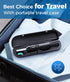 Electric Toothbrush with Travel Case, Sonic Toothbrush for Adults, 8 Brush Heads, 40000 VPM Deep Clean, 5 Modes