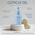 SEACRET CUTICLE OIL, Dead Sea Mineral Nail Care Treatment with Calendula, Argan, and Vitamin E, 20ml