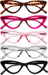 Yogo Vision Reading Glasses for Women - Cateye Eyeglasses with Light Spring Hinge Frame
