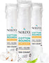 Organic Cotton Rounds, Compatible with Makeup Products, Eye Makeup Remover Pads, 300 Count - Noleo